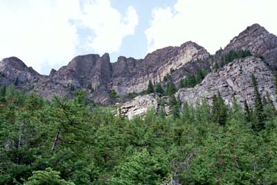 Fairview from the trail