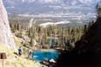 The Grassi Lakes and Canmore
