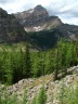 Storm Mountain Summit from Gibbon Pass Trail