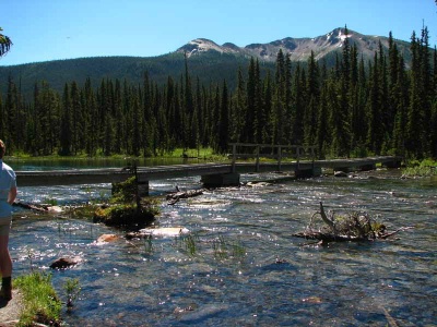 Bridge over Shadow Lake Outlet