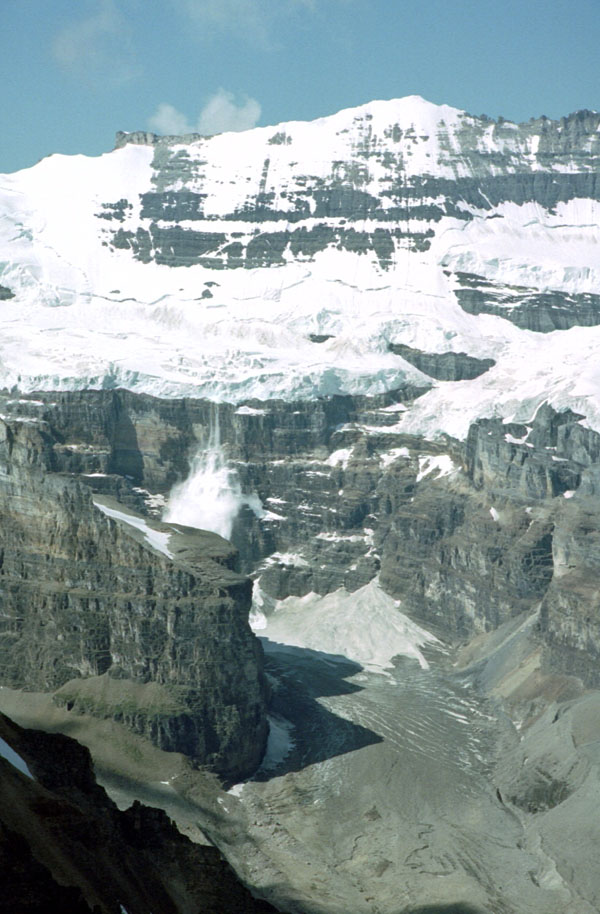 Avalanche on Mt. Victoria