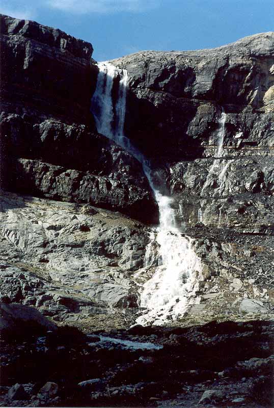 Bow Glacier Falls