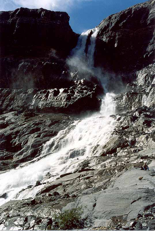 Bow Glacier Falls