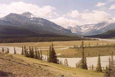 Howse River Valley