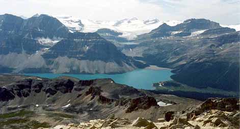 Bow Lake & Wapta Icefield