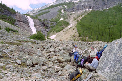 Engagement Rock, Upper Geraldine Falls