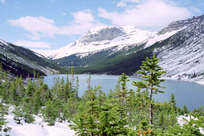 Second Geraldine Lake from the North