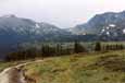 Looking Back to Little Shovel Pass