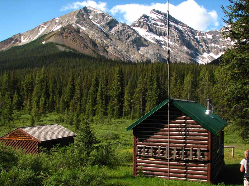 Medicine Tent Warden Cabin