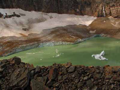 Glacial Lake below Angel Glacier