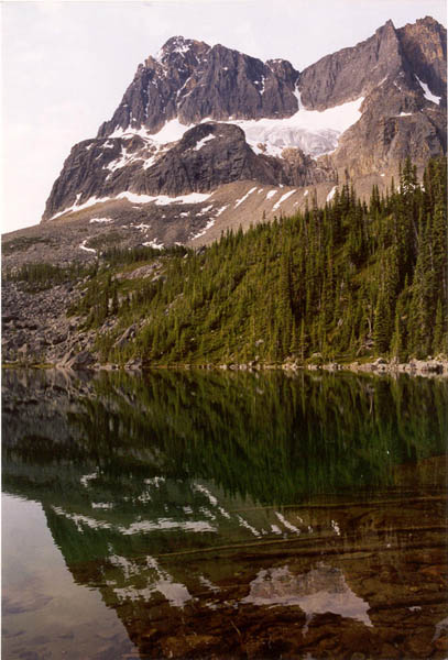 Outpost Lake and Outpost Peak