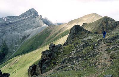 Mount Lougheed, Wind Mountain, and Mount Allan