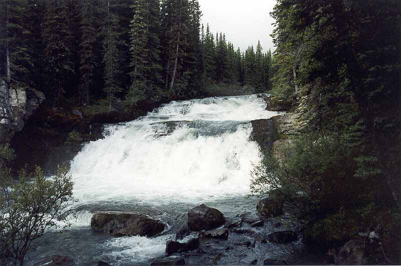 Falls on Kananaskis River