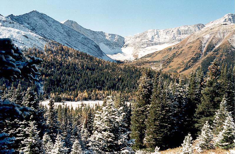 Mount Tyrwhitt and Pocaterra Cirque