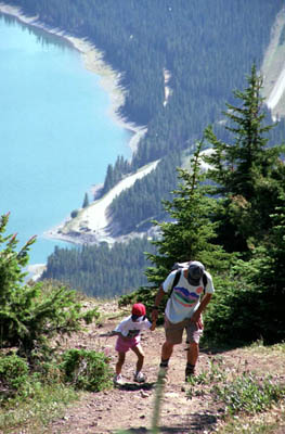 Climbing the Trail