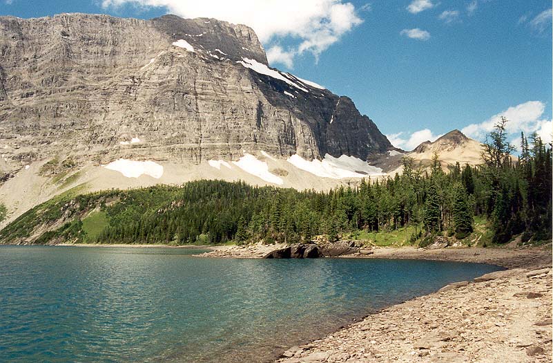 Floe Lake and Foster Peak