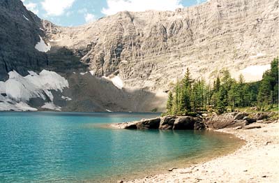 Floe Lake and Campground Cooking Area