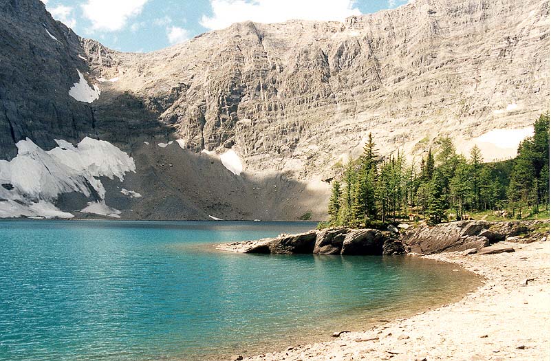 Floe Lake and Campground Cooking Area