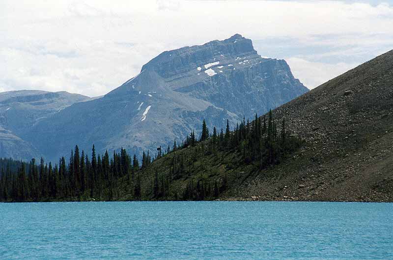 Bow Lake and Mount Andromache