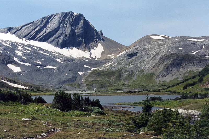 Aster Lake and Warrior Mountain