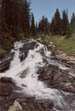 Falls near Floe Lake